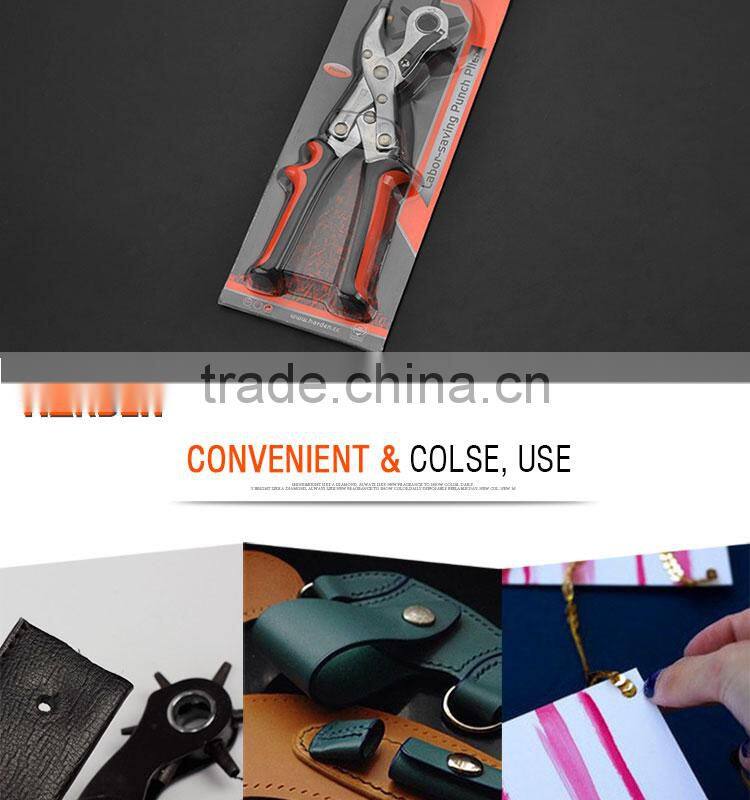 Can Be Customized Chrome Vanadium Professional Rotary Punch (round hole and oval hole)