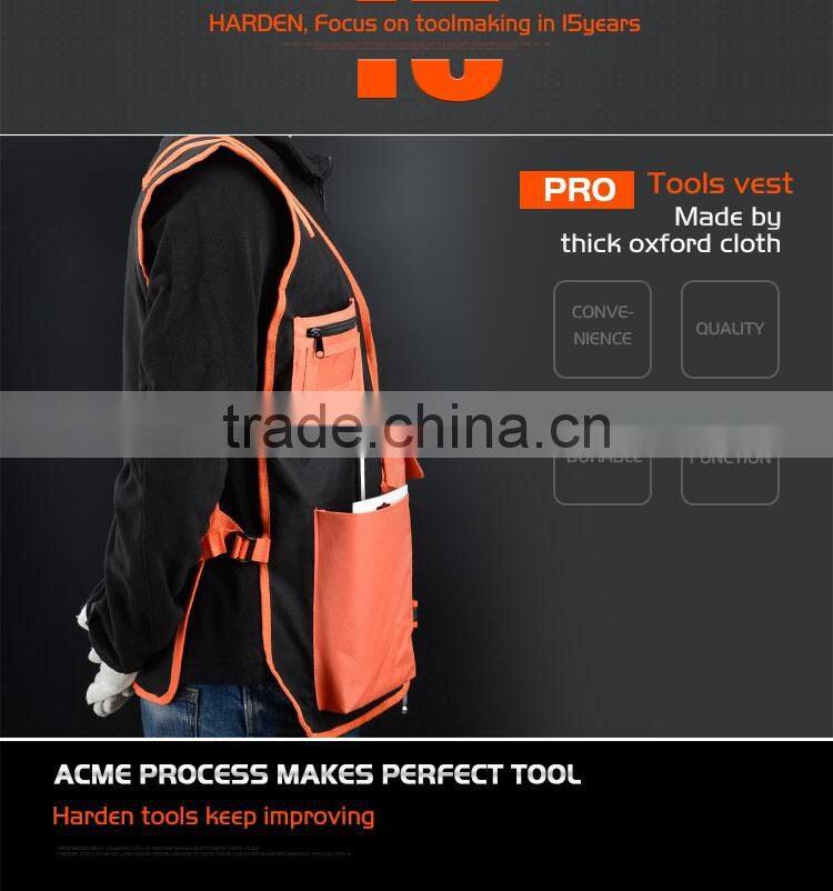 Prompt Delivery Safety Item OEM Working Tool Sleeveless Workmans Vest
