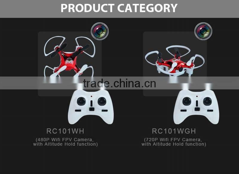 2.4G 4CH RC Nano Quadcopter with 6-axis gyroscope