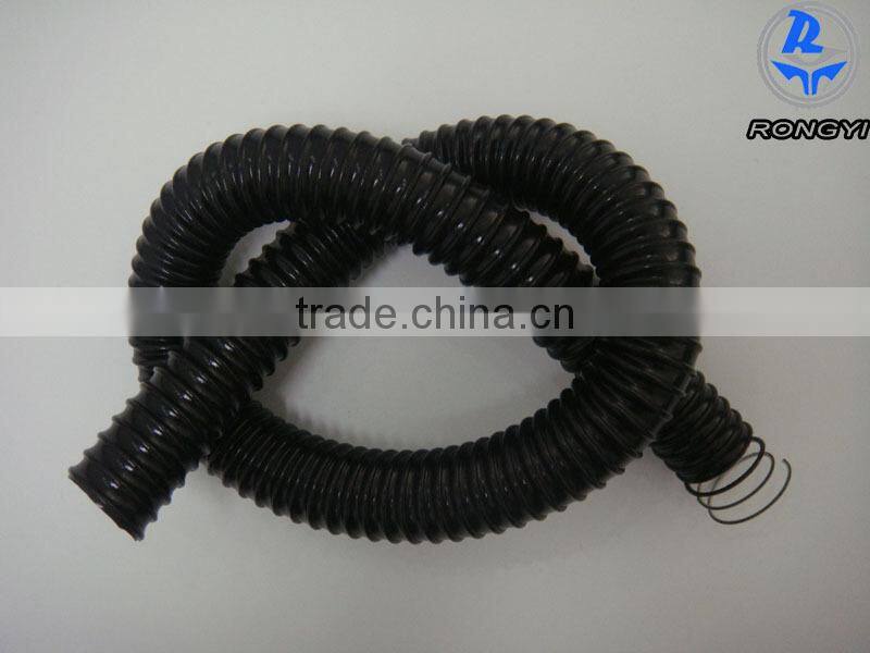 PVC spiral steel wire reinforced flexible pipe