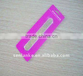 yellow stripe nail file