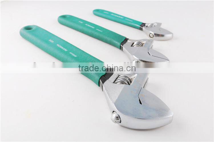 Hot Sale plastic handle Ajustable Wrench