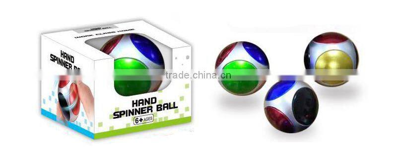 new arrival fidget toy finger top ball six sides rotation hand spinner ball