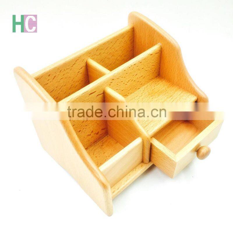 high quality beech wood business desk set