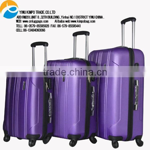 Latest abs luggage trolley case