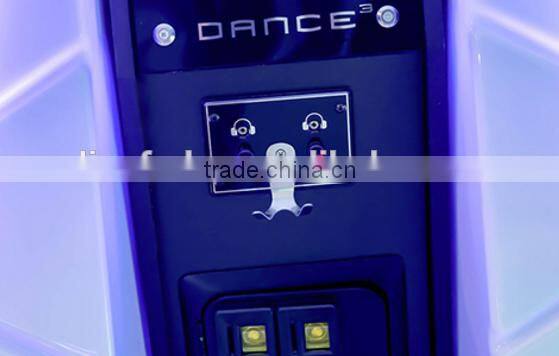 2017 Popularity of Dance Cube Amusement dancing game machine for sale