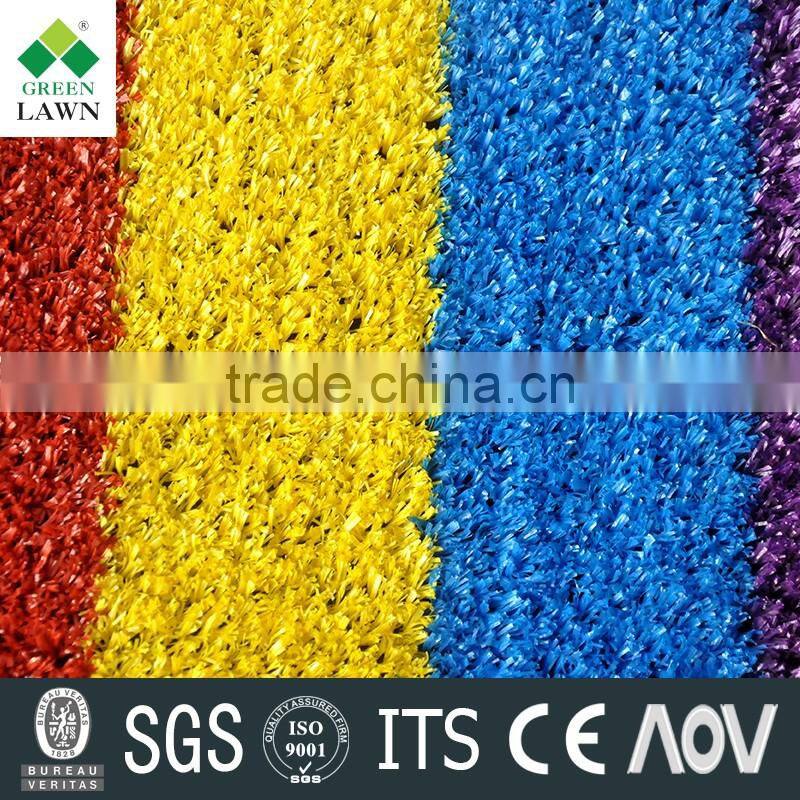 Short leisure 10mm artificial grass mat carpet