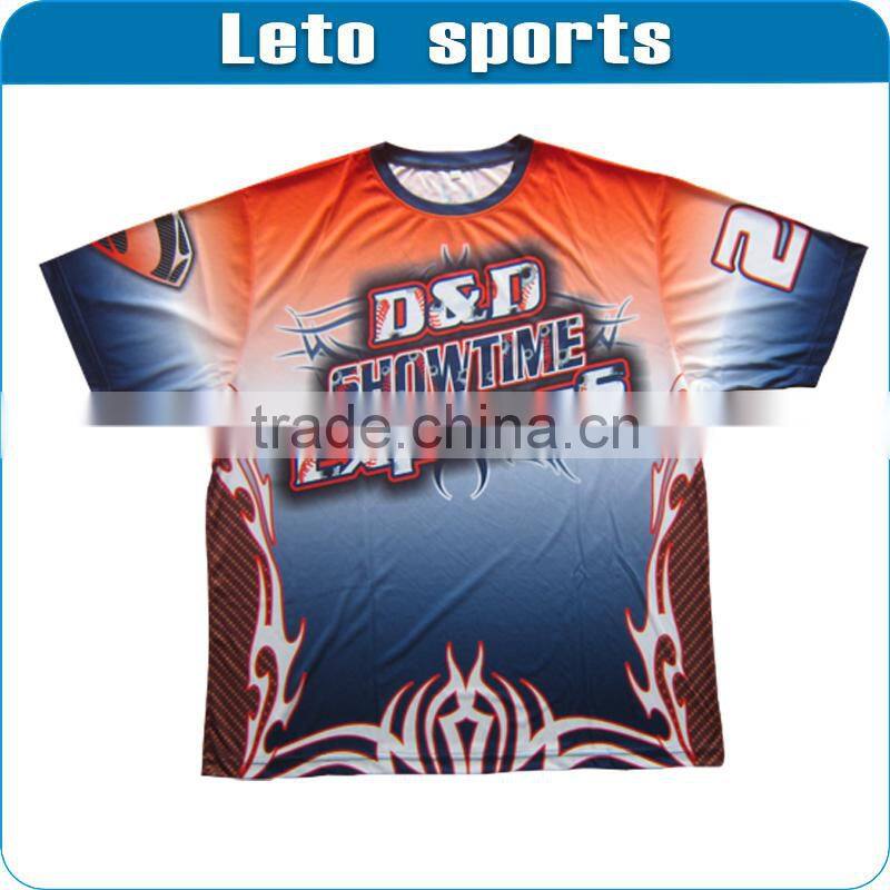 Cheap high quality 100%polyester printing blank t-shirt wholesale custom t shirt