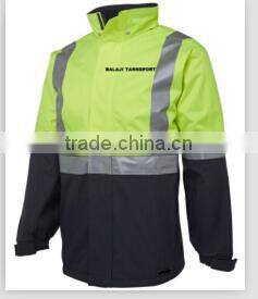 2016 OEM 88% Cotton/ 12% High Tenacity Nylon 238gsm fire retardent high vis shirt 3M reflective tape
