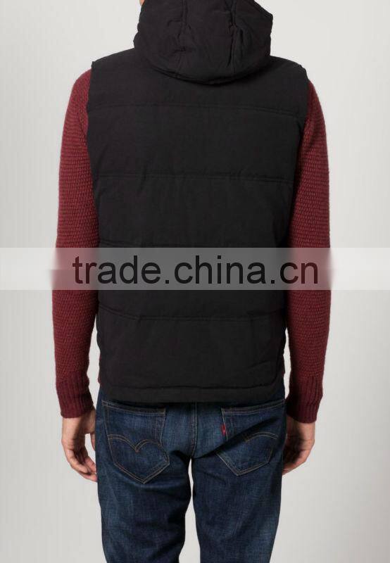 leather jacket men sleeveless