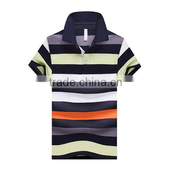 hot summer new cheap price wholesale striped sport for men's uniform polo shirt