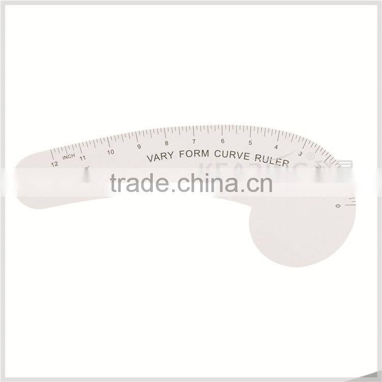 Aluminum Metric COMMA LIKE GARMENT RULER / 32cm NECK HOLE GARMENT RULER # 6132A