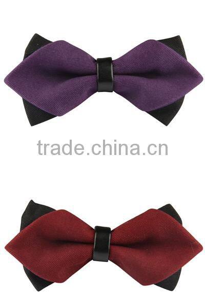 2014 fancy new fashion knitted men's custom bow tie