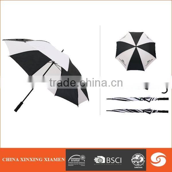 68 inch light green promotional uv golf umbrella for lady