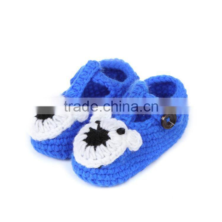 Cartoon Little Bear Style Free Crochet Pattern Baby Shoes