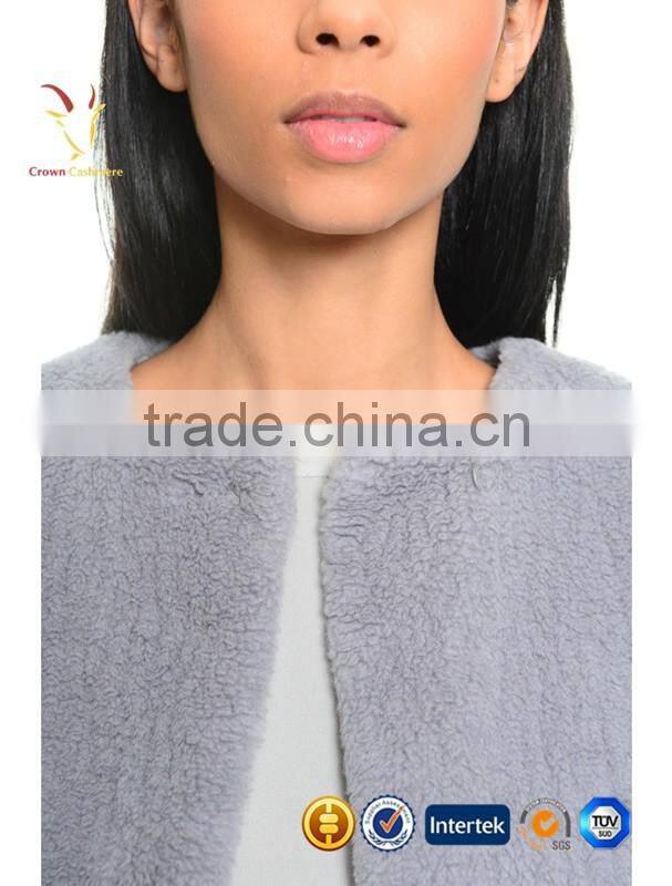 2016 New Fashion Cashmere Womens Coats Luxury Coat