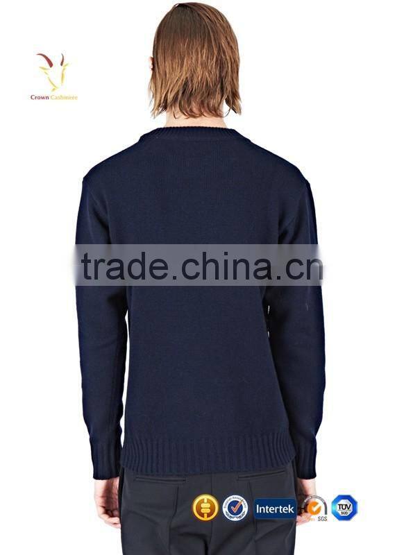 Fshionable Knitted Mens Wool Sweater Pullover Cashmere Sweater For Men