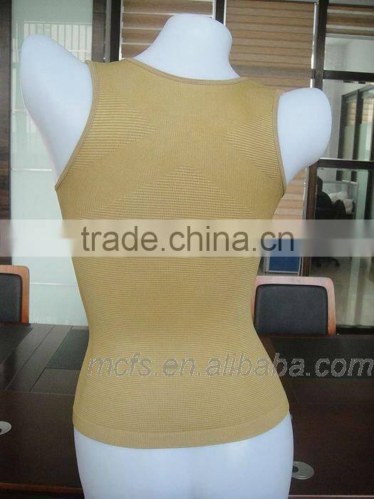 Hot sale nude camisoles seamless women underwear sexy cheap women's tank top
