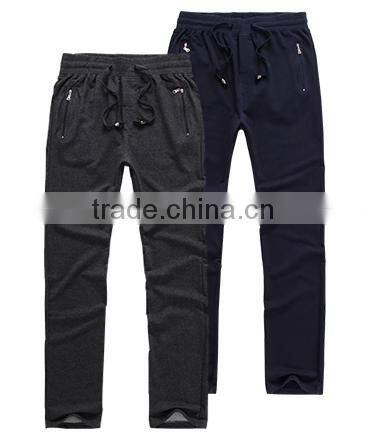 wholesale customize men polyester cotton sweat sports pants