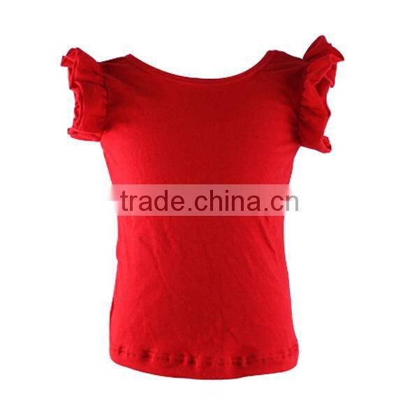 2015 wholesale cotton kids t shirt school uniform skirt childrens ruffle clothes