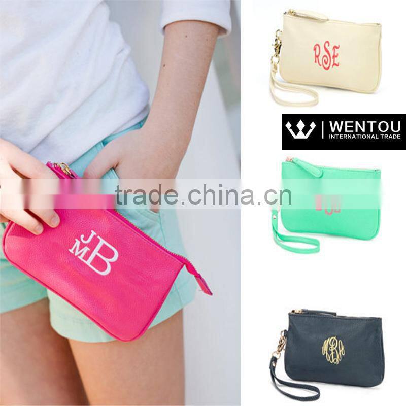 Monogrammed Small Zipper Bag Wholesale
