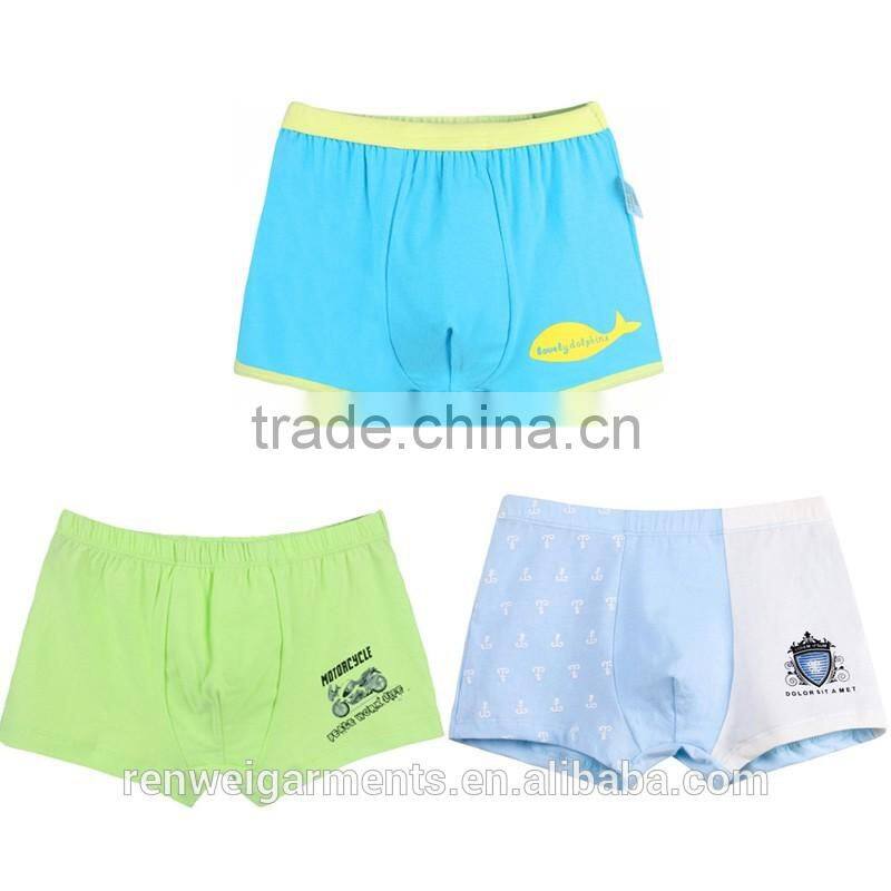 mainly producing blank young boy underwear model