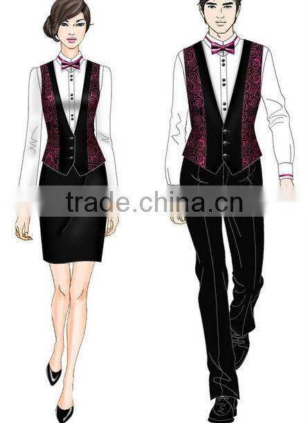 Men/Women hotel uniform for staff