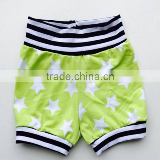 YiWu factory Wholesale baby girl boutique ruffle shorts fashion designer pants