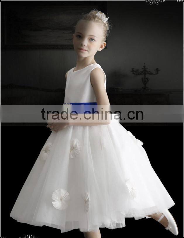 Best Sellers Girl Princess White Dress Top Grade Tutu Girl Formal Dress Children Summer Clothing GD90427-10