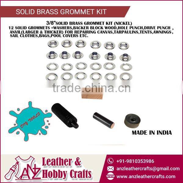 High Quality Grommets Tool Kit Used for Reinforce Holes in Leather and Clothes