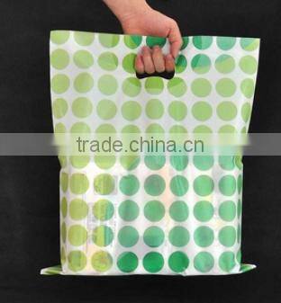 Die cut handle bag