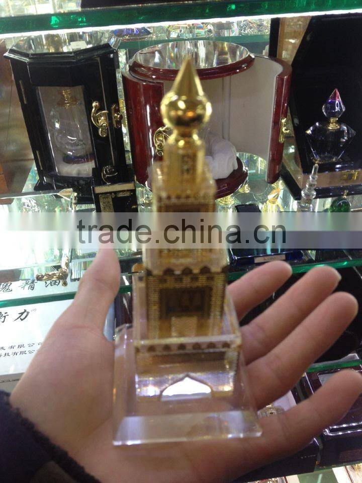 Hight Quality Crystal Kuwait stadium model for souvenir gift