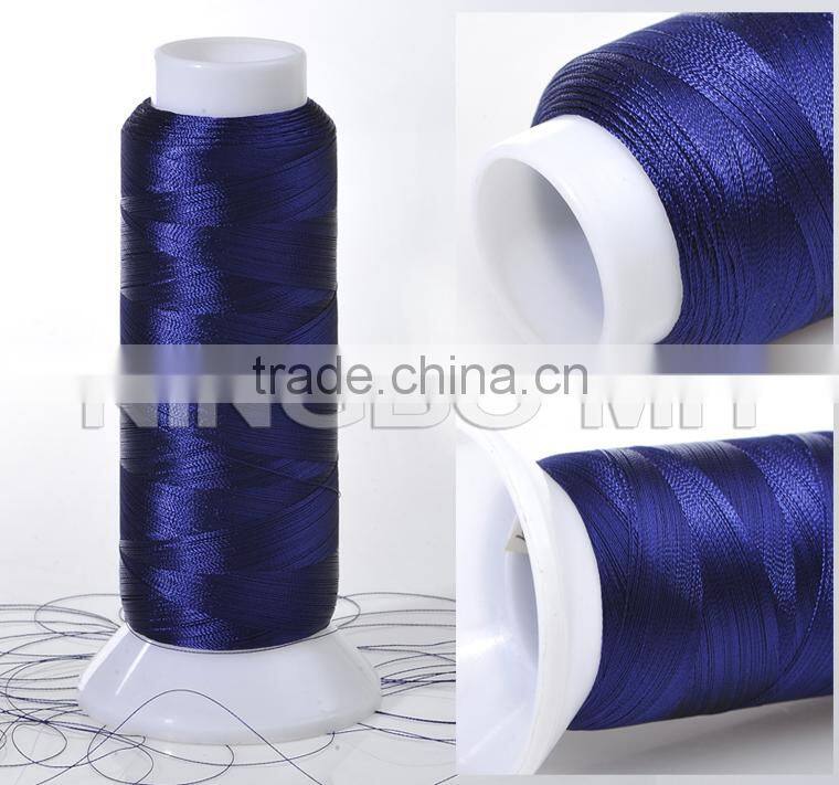 Small spool polyester embroidery machine thread