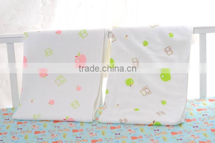 Extremely Soft 100% organic cotton baby knited swaddle blanket