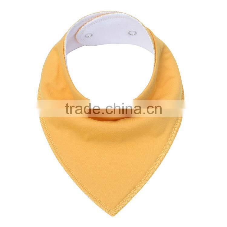 plain cotton baby bibs