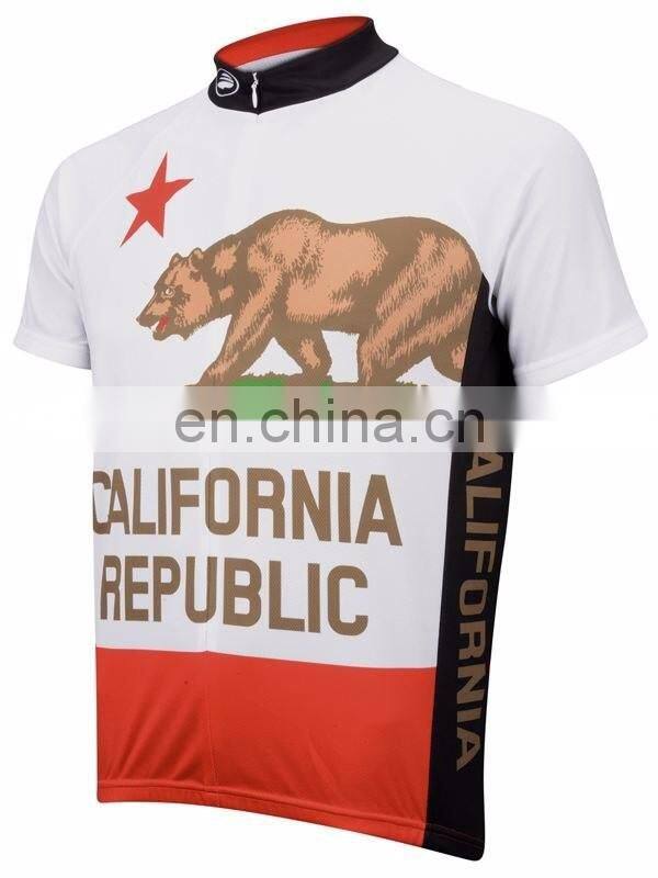 Sublimation breathable cycling kit custom cycling jerseys no minimum