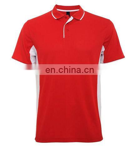 Ecoach Wholesale OEM Golf Tennis Sportswear Men's Custom Two Color Sport Polo Shirt
