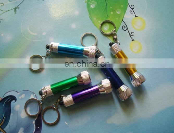 key light,bright 3led mini torch flashlight aluminum alloy body