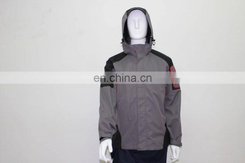 weaterproof breathable sportswear coat jacket whit hoody