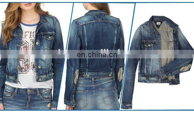 new brand women fashion denim jacket