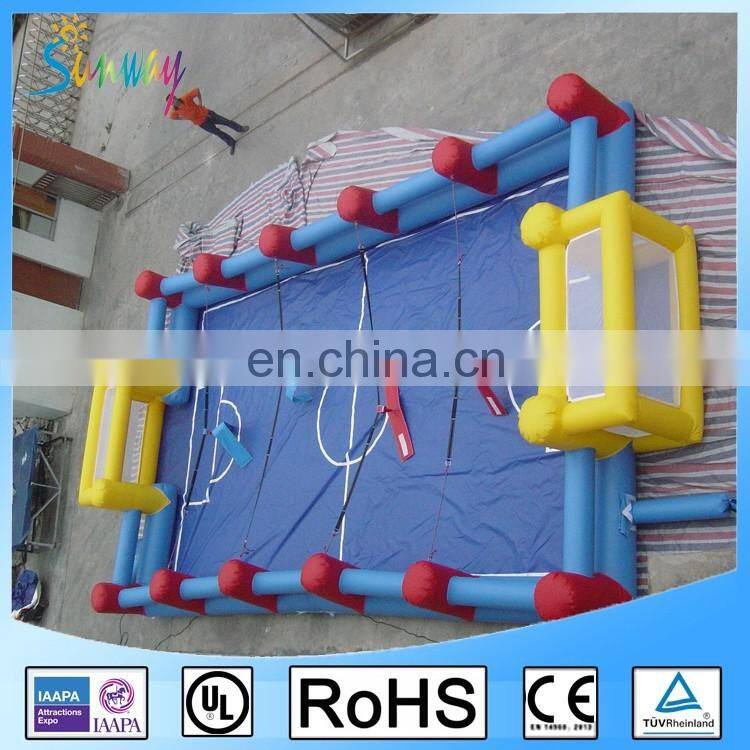 SUNWAY Inflatable Football Soccer Field Giant air tight Inflatable Football Field