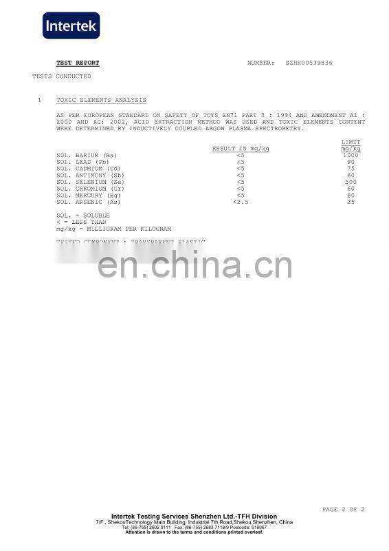 2014 new product plastic contact lense box