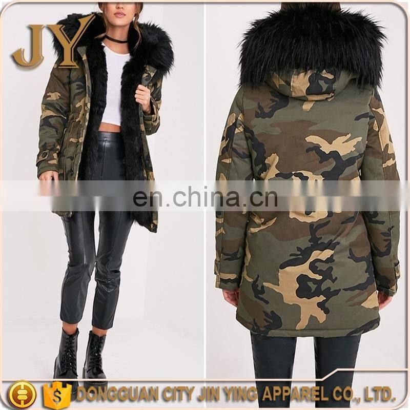New arrival fur parka parka for women with great price