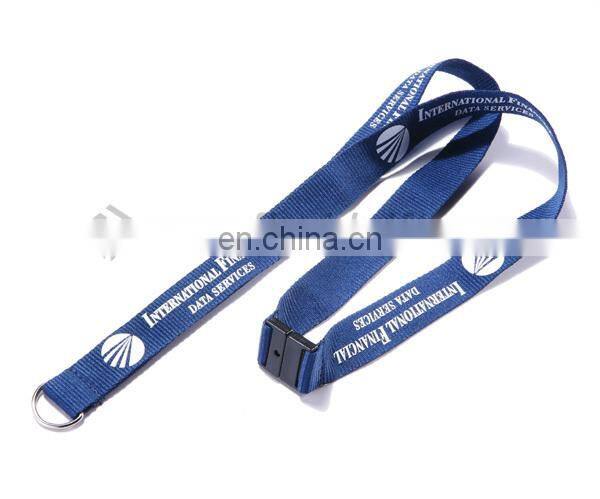 wholesale merchandise promotional gift custom woven lanyard