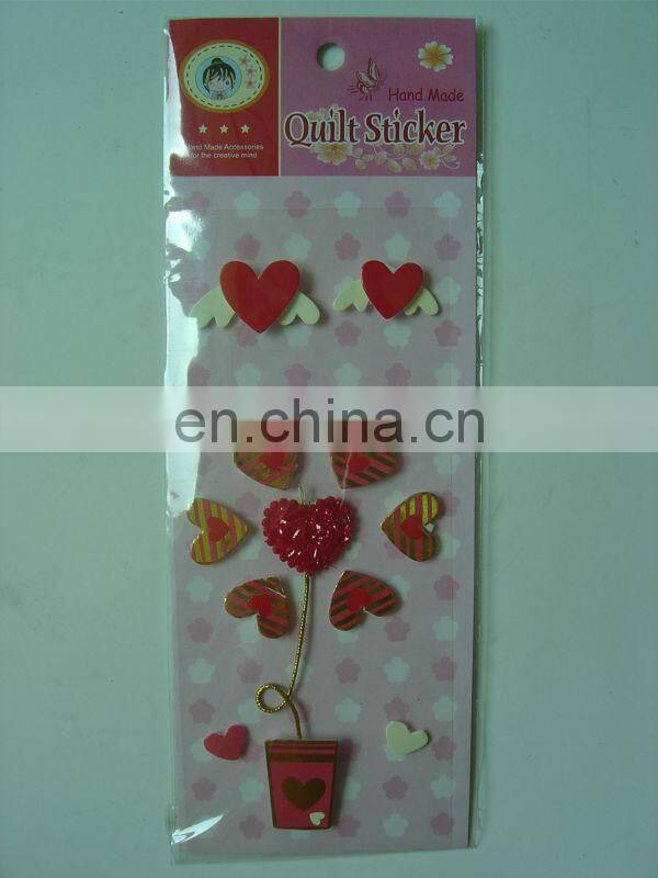 hand made decorative vinyl floor stickers