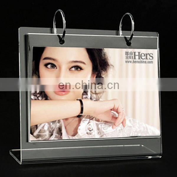 acrylic desktop folding paper photo frame new models
