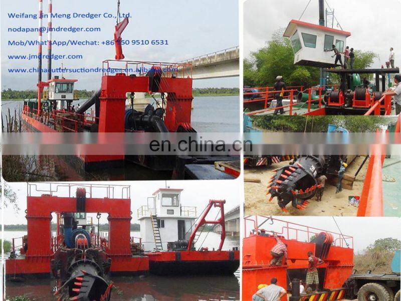 JMD500 20 inch Self-propelled NEW cutter suction sand dredger ship for sale