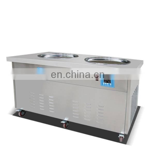 Trending Products Cold Stone Table Fried Ice Cream Roll Frying Machine