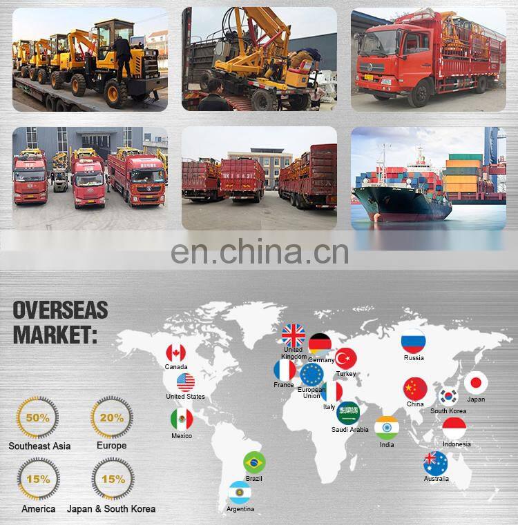 CE approved diesel power hydraulic load pile driver for highway guardrail