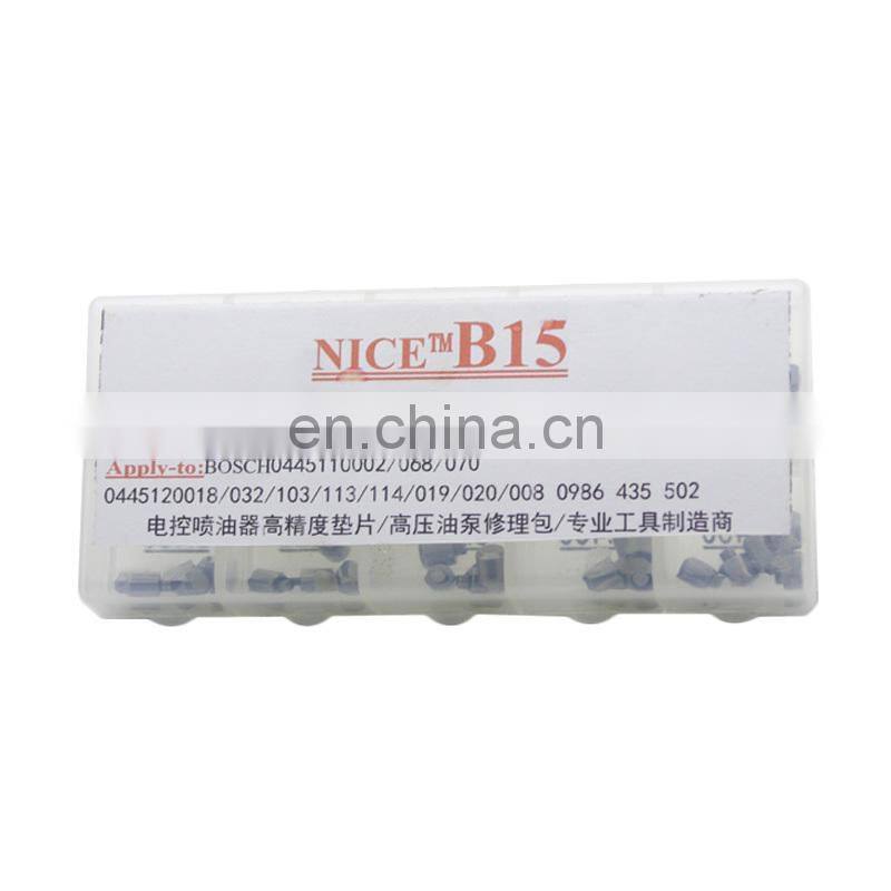 fuel injector washer B15 injector shim kits valve adjustment shim